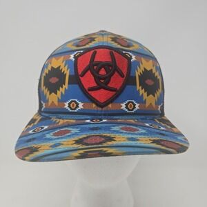 Ariat Southwest Shield‎ Patch Snapback Baseball Cap Hat